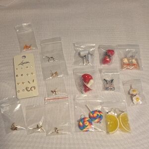 Earring Costume Jewlery Holiday, Fun, And Classly Bundle